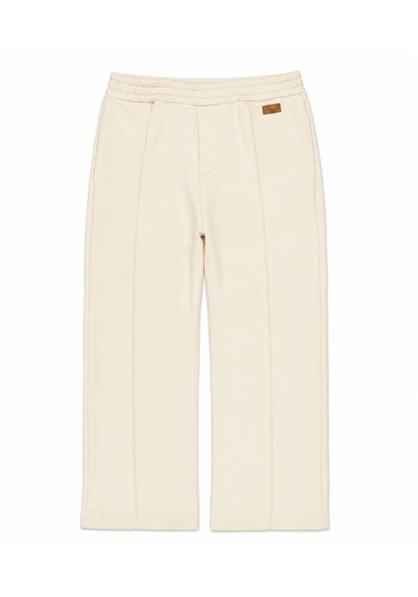 Pantaloni con vita elasticizzata PAOLO PECORA KIDS | PP4440LATTE